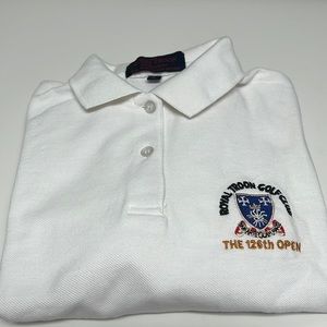 The Royal Troon collection polo shirt